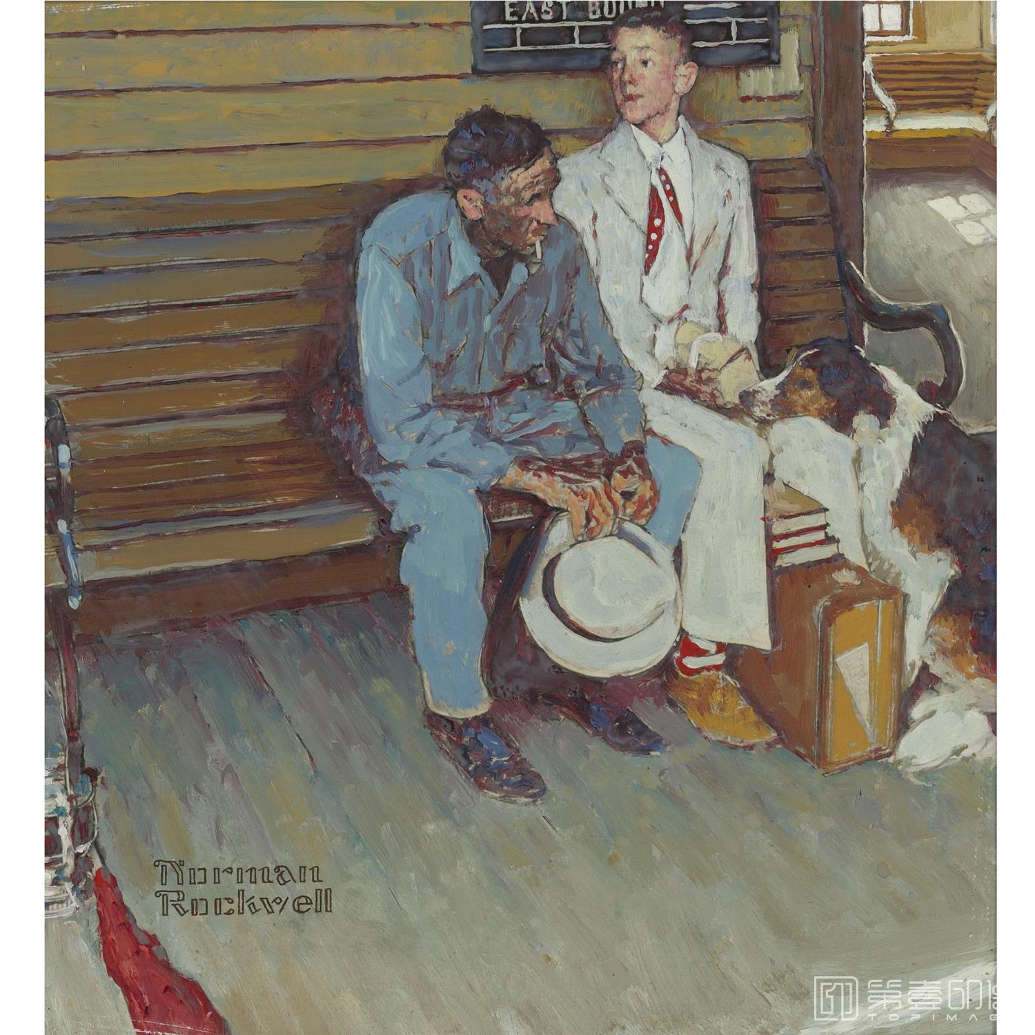 油画-诺曼·洛克威尔 Norman Rockwell作品集-125